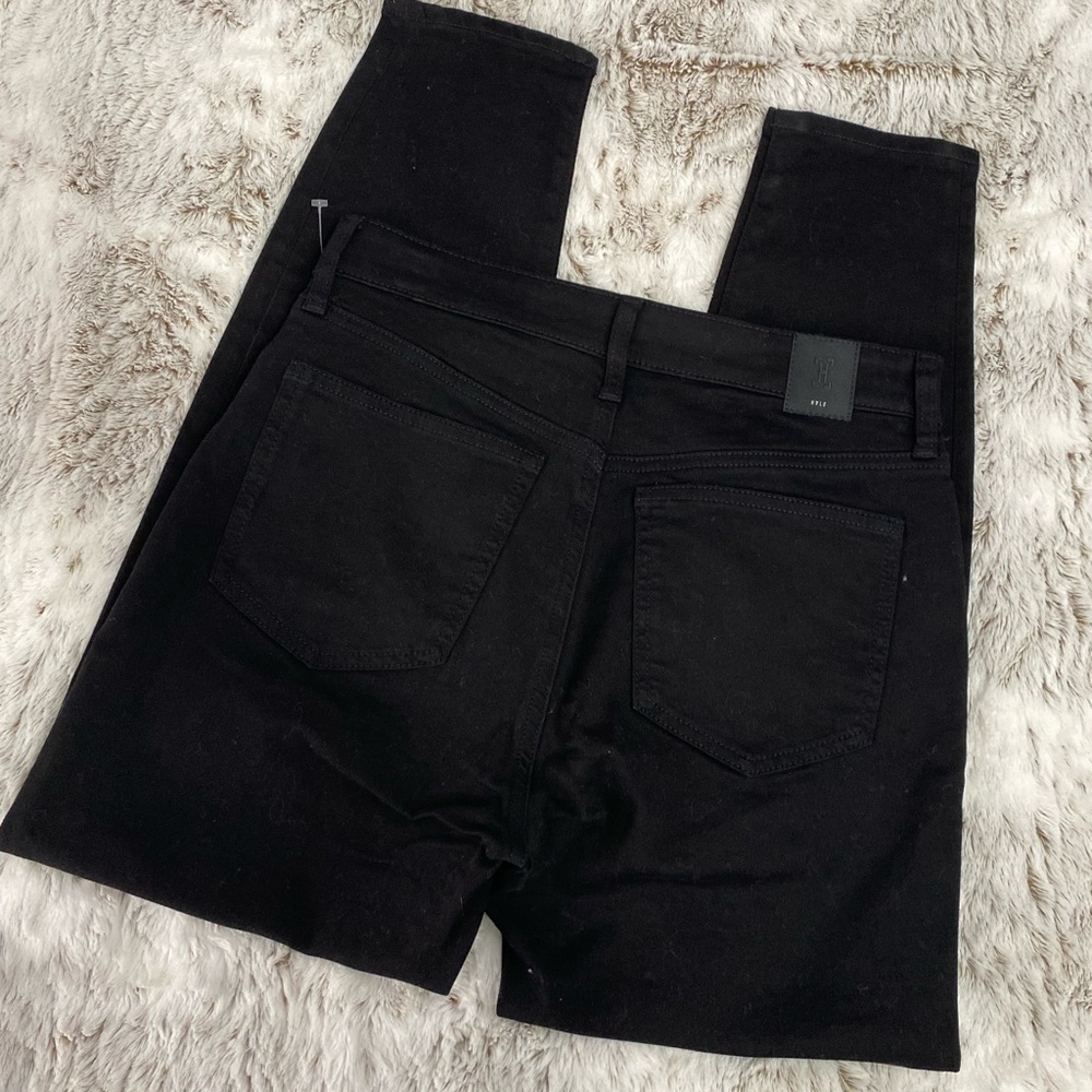 Cropped Black Skinny Jeans | HALE Women Skinny Jeans | Women Crop Jeans Size 27 - Picture 15 of 15